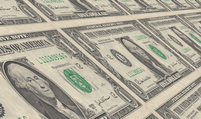 money dollar bill sheets